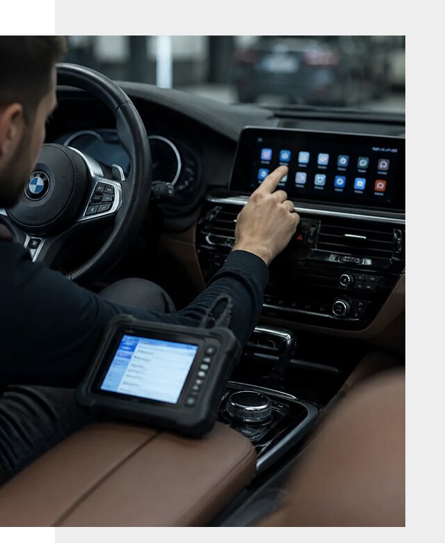 Установка приложений и мультимедиа сервисов BMW в Перми