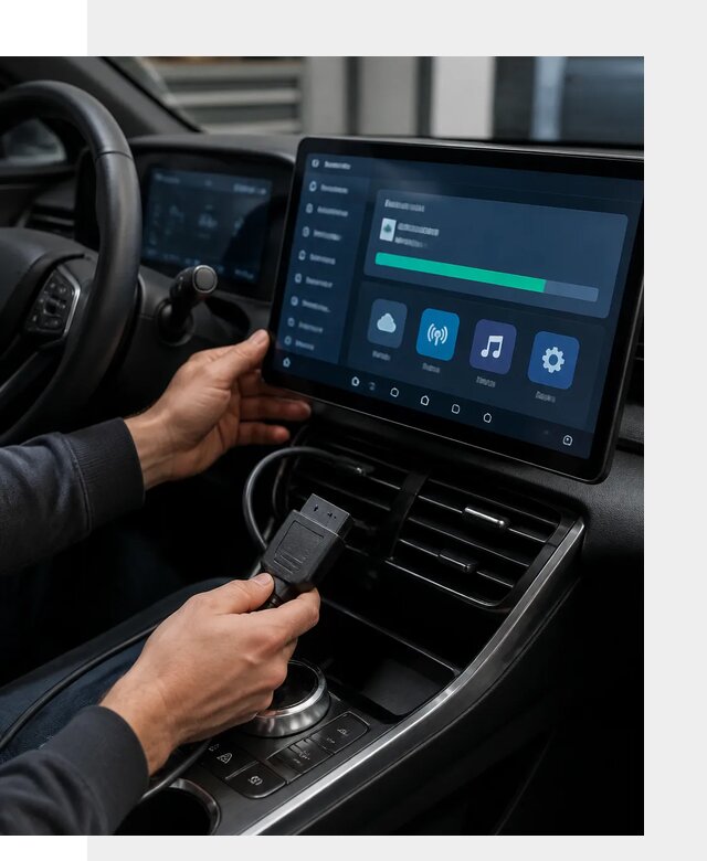 Установка приложений BYD для автомобиля под ключ в Перми