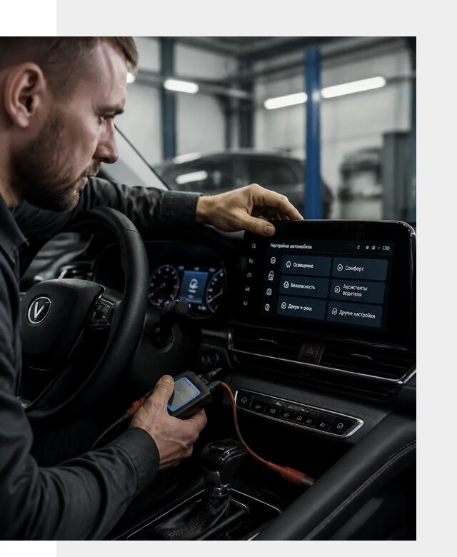 Русификация Changan CS55 и мультимедиа под ключ в Перми