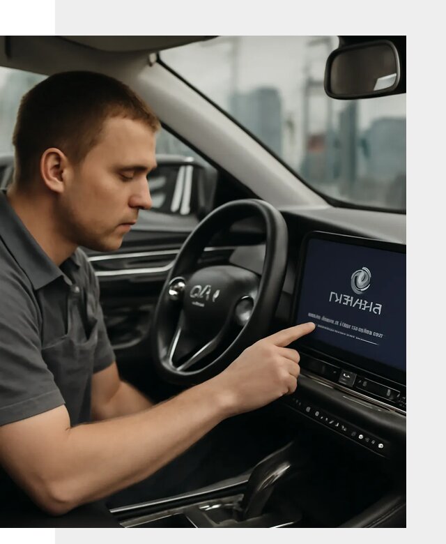 Установка приложений Changan и сервисов в авто в Перми