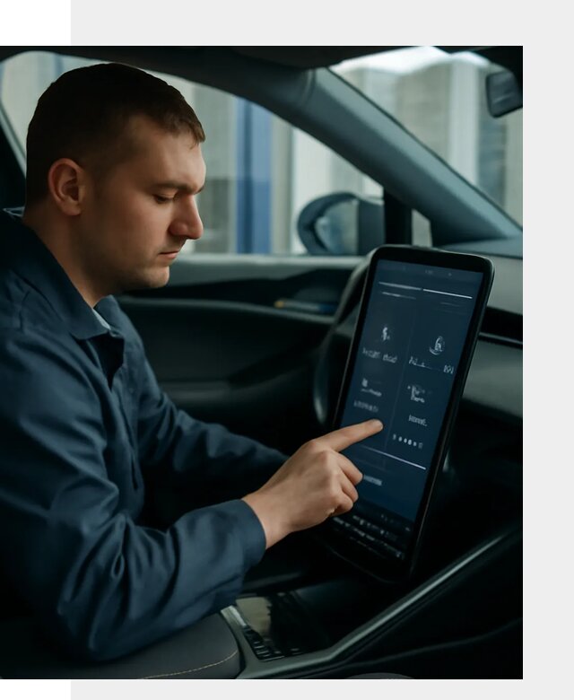 Русификация мультимедиа и приборной панели Deepal SL03 в Перми