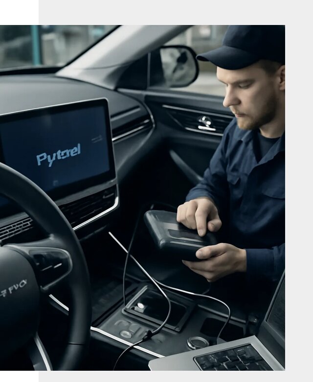 Русификация автомобилей Jetour с адаптацией меню в Перми