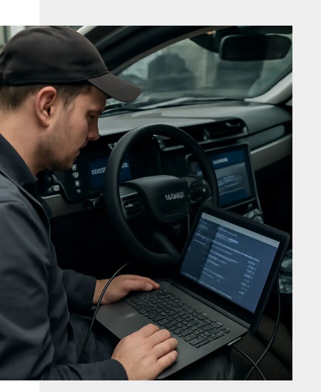 Профессиональная русификация автомобилей Lynk Co в Перми
