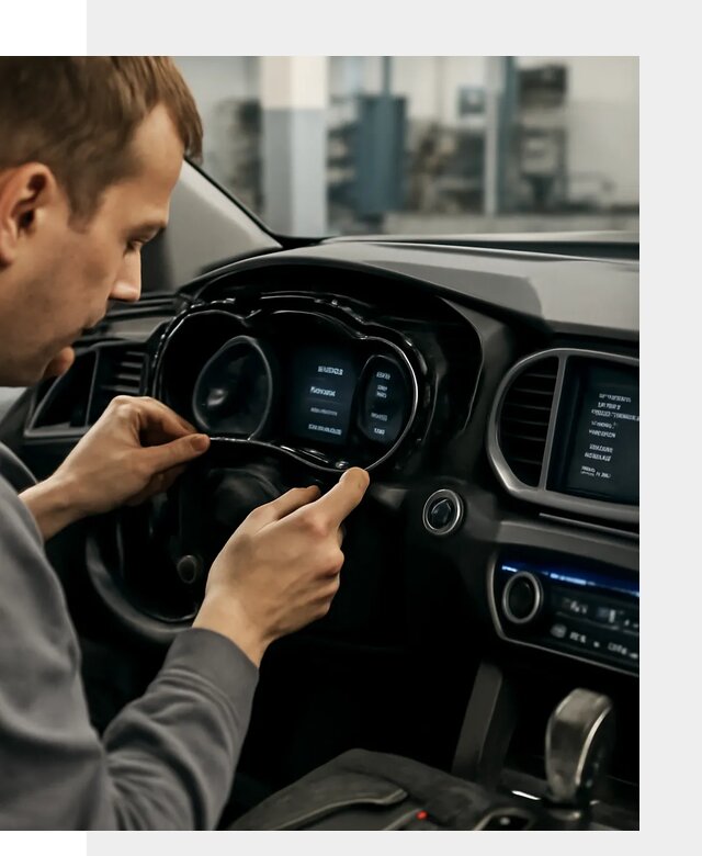 Русификация приборной панели автомобилей Hyundai в Перми