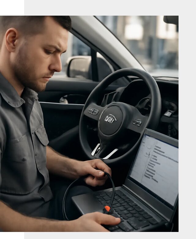 Русификация приборной панели Kia для автомобилей в Перми