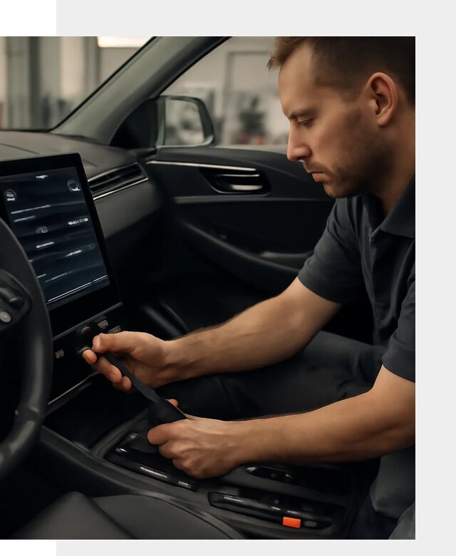 Восстановление автомобиля после русификации в Перми