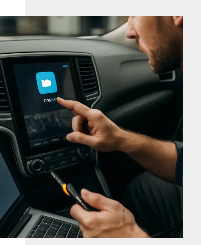 Установка VK Видео на штатный экран автомобиля в Перми