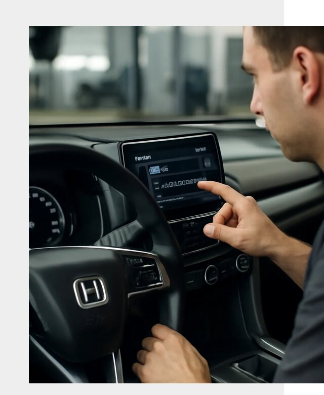 Русификация панели приборов Honda в Перми по цене 5356 ФастМобиль-Прм