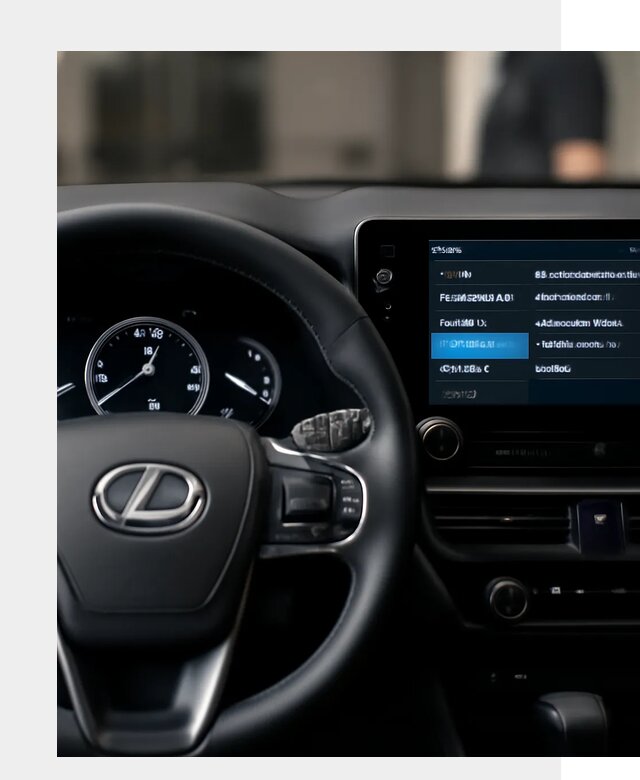 Русификация приборной панели Lexus в Перми по 5891 р. | ФастМобиль-Прм
