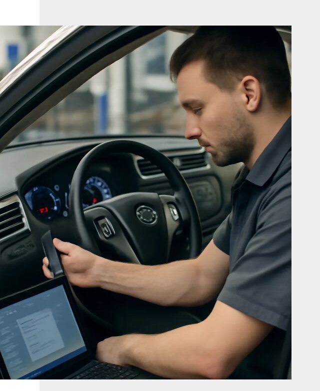 Русификация приборной панели Nissan для авто в Перми