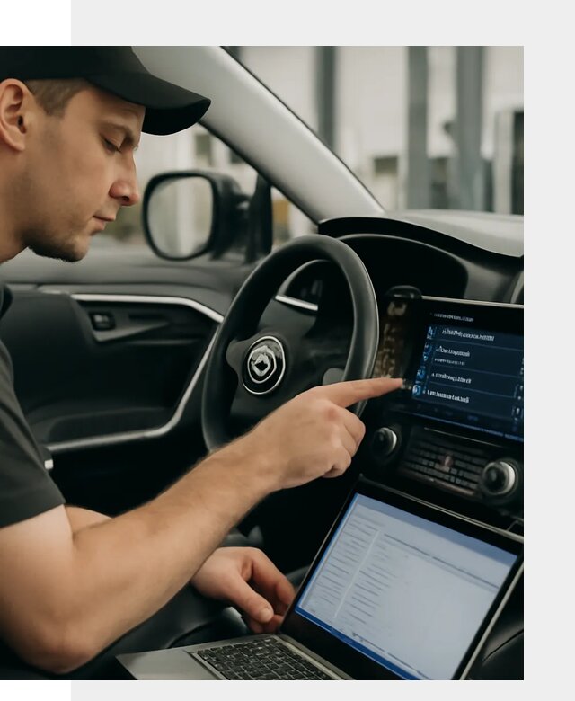 Русификация мультимедиа Toyota для автомобилей в Перми