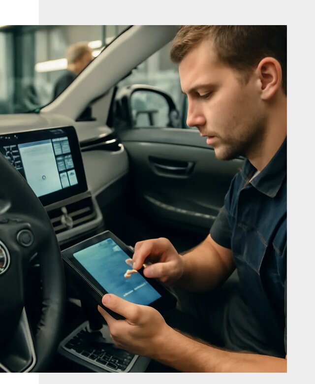 Установка приложений Toyota на мультимедиа в Перми